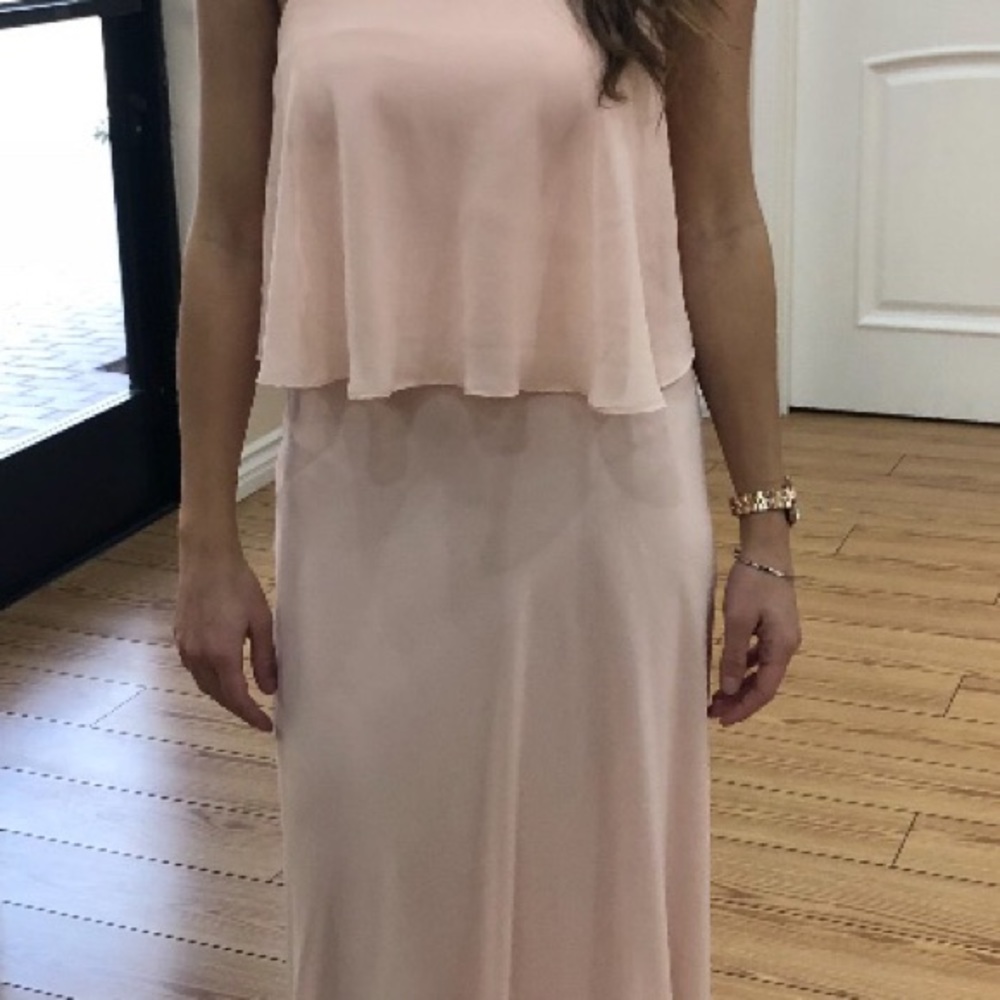 Blush Bridesmaids Dress